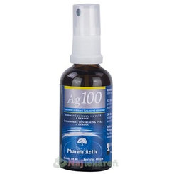 Pharma Activ Koloidné striebro Ag100, hustota 40ppm, 50ml