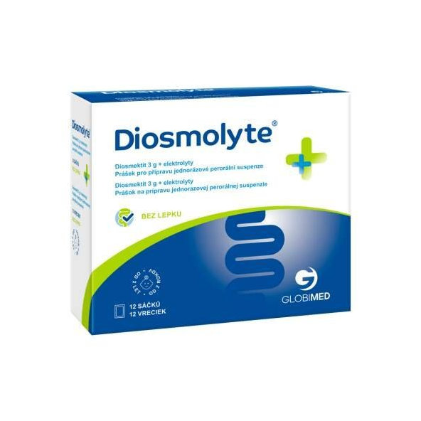 Diosmolyte liečba akútnej a chronickej hnačky 12 vreciek