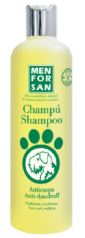 E-shop MEN FOR SAN šampón proti lupinám pre psy 300ml