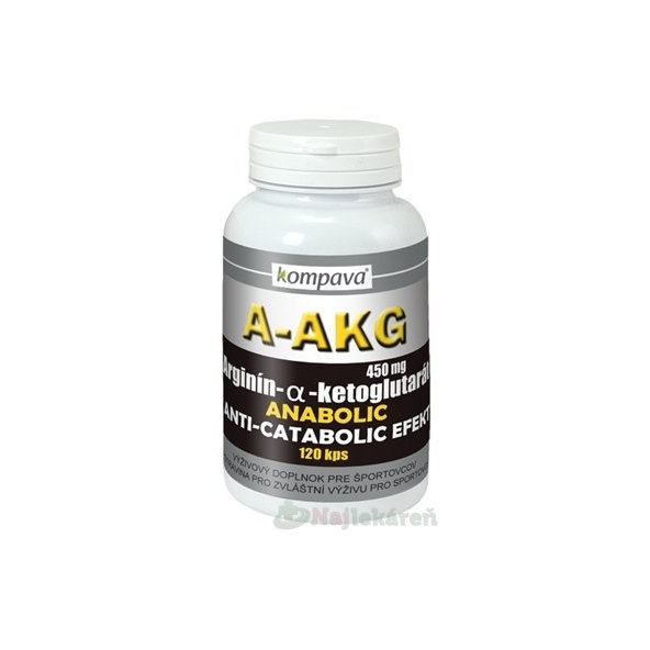 kompava A-AKG  (Arginín-alfa-ketoglutarát) 450 mg