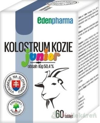 E-shop EDENPharma KOLOSTRUM KOZIE Junior 60 ks