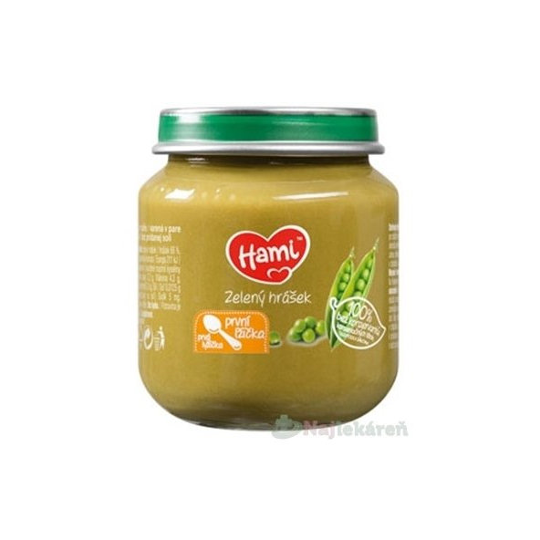 Hami zeleninový príkrm zelený hrášok 125g