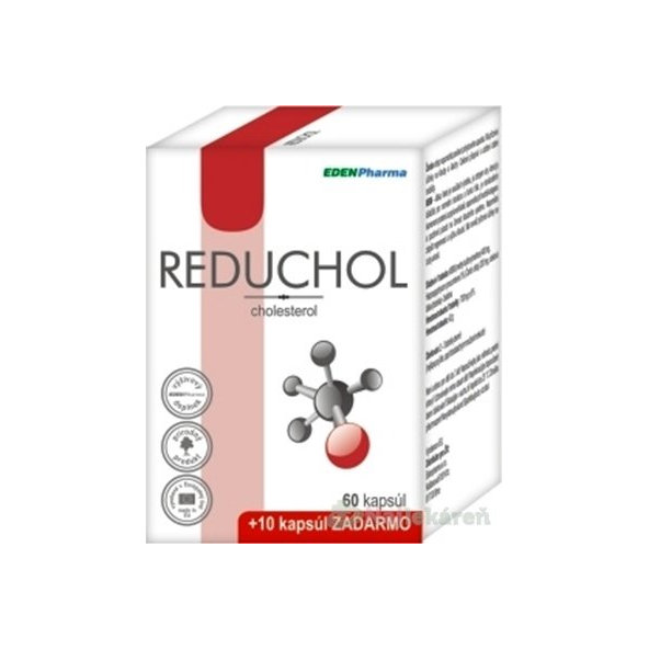 EDENPharma REDUCHOL na choresterol, 70ks