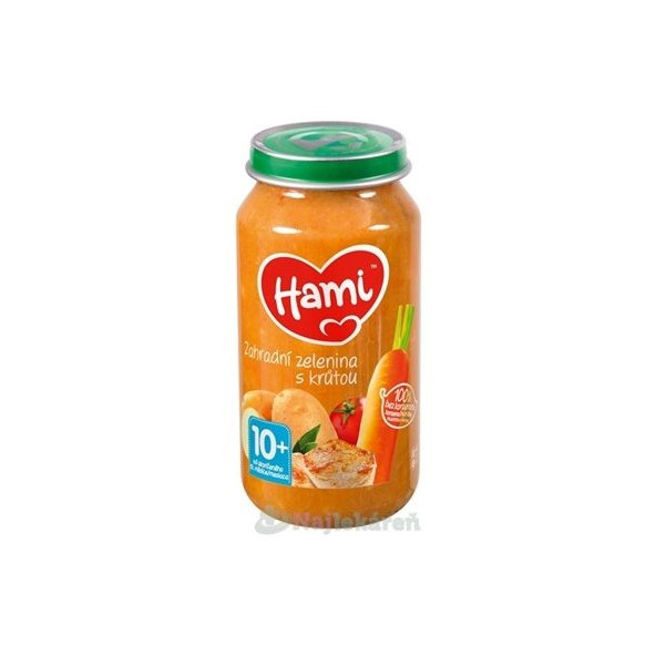 Hami príkrm záhradná zelenina s morkou 250g