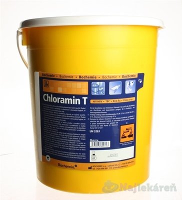 E-shop Chloramin T práškový dezinfekčný prostriedok v PE vedre 6 kg