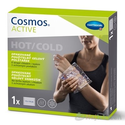 E-shop Cosmos ACTIVE gélový vankúšik hot/cold (13x14cm) 1x1 ks
