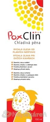 E-shop PoxClin Chladivá pena 100ml