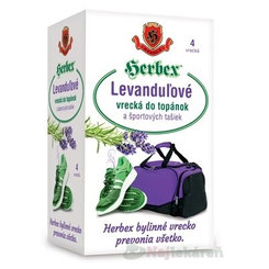 HERBEX Levanduľové vrecká do topánok a športových tašiek 4 ks
