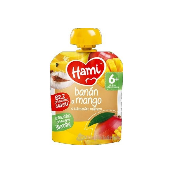 Hami ovocná kapsička Banán a mango