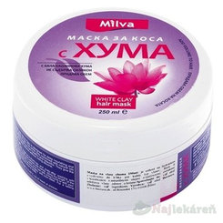 Milva Maska na vlasy Huma WHITE CLAY 250ml