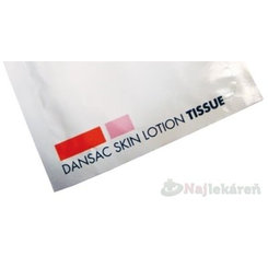 DANSAC SKIN LOTION TISSUES telová voda v rúškach 30 ks