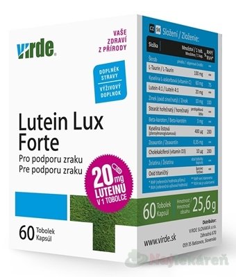 E-shop VIRDE LUTEIN LUX Forte