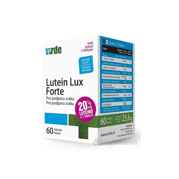 VIRDE LUTEIN LUX Forte