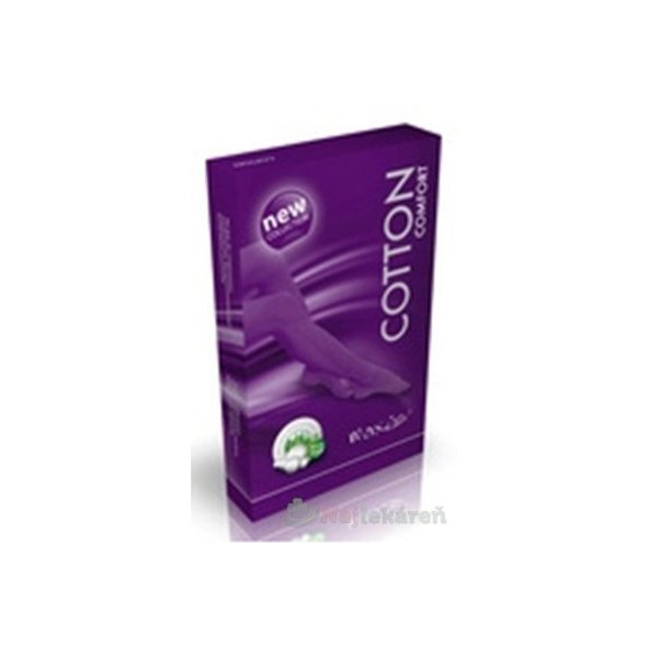 MAXIS COMFORT COTTON STEHENNÉ PANČUCHY veľkosť 5,krátke, bez špice, s lemom, bronz, 1pár