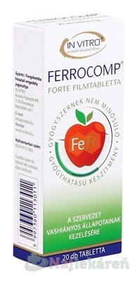 E-shop FERROCOMP FORTE 10 mg, 20 ks