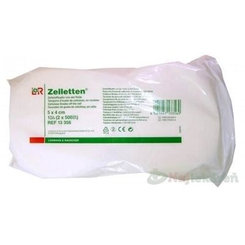 Zelletten 5x4cm tampon z buničiny, rolky (á 500 tampónov) 2ks