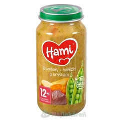 Hami príkrm zemiaky s hovädzím a hráškom 250g