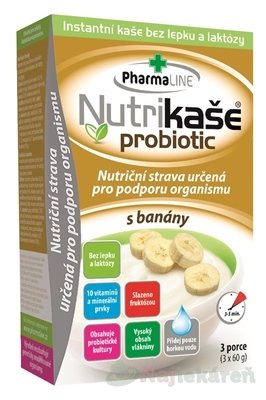 E-shop Nutrikaša probiotic - s banánom 3x60 g