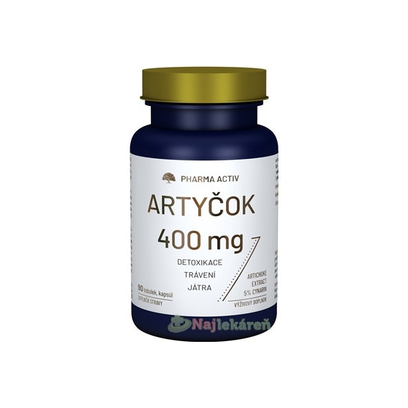 Pharma Activ ARTYČOK 400 mg 90 kapsúl