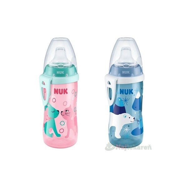 NUK FC dojčenencká FĽAŠA PP ACTIVE CUP, 300ml