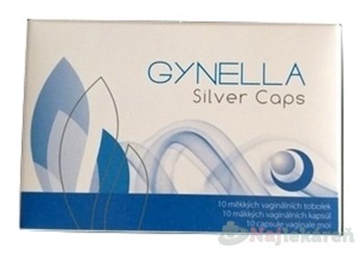 E-shop GYNELLA Silver Caps mäkké vaginálne kapsule 10ks