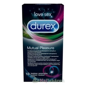 DUREX Mutual Pleasure kondómy s benzokaínom 10ks