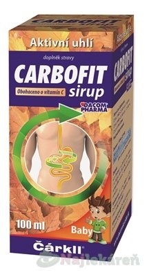 E-shop CARBOFIT Čárkll Baby sirup 1x100 ml