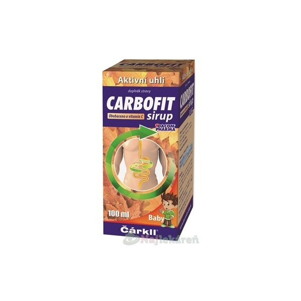 CARBOFIT Čárkll Baby sirup 1x100 ml