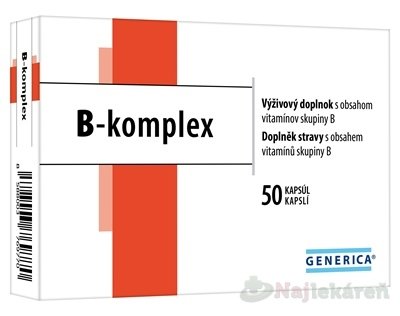 E-shop GENERICA B-komplex