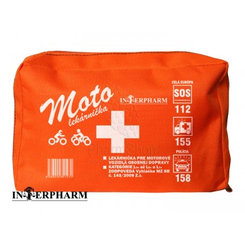 Moto-cyklolekárnička NOVÁ + Karta PP