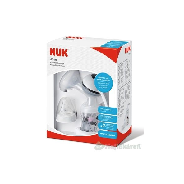 NUK JOLIE Manuálna prsná odsávačka set