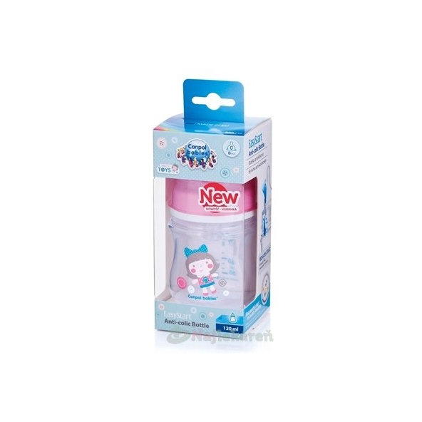 Canpol Babies EasyStart Fľaša Toys 120 ml