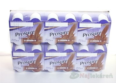 E-shop Prosure čokoládová príchuť 24x220 ml