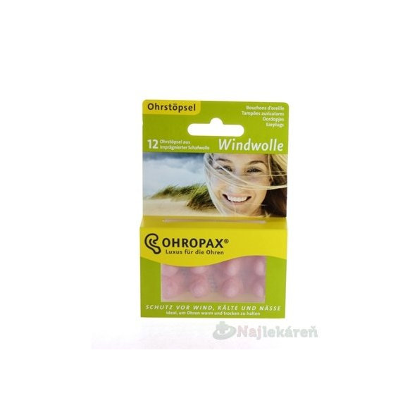 OHROPAX WINDWOLLE Ušné vložky