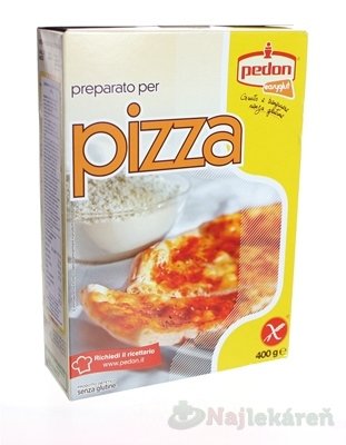 E-shop Pedon Zmes, bezgluténová prášková zmes na prípravu pizze, 400g