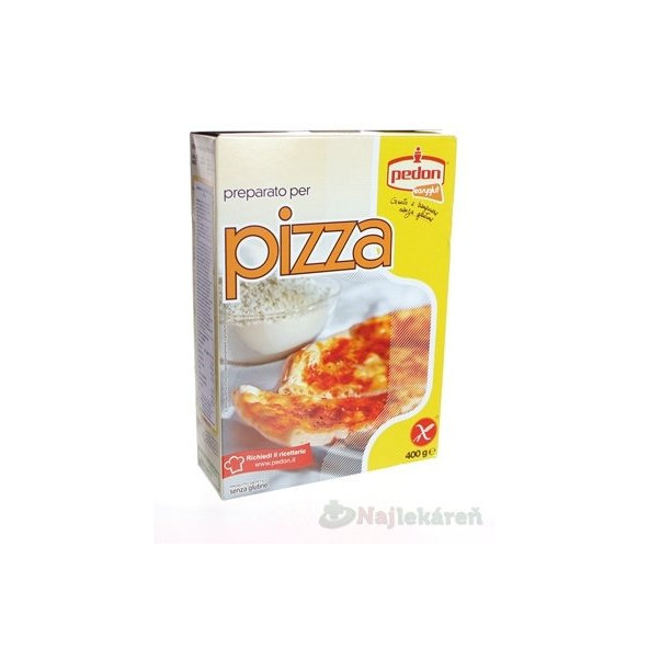 Pedon Zmes, bezgluténová prášková zmes na prípravu pizze, 400g