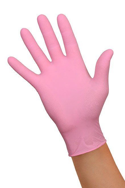 E-shop Sempercare Vyšetrovacie rukavice nitril SOFT bezpudrové XL,bez latexu (farba ružová) 180ks
