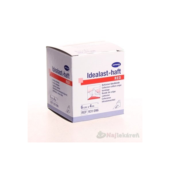 Idealast-haft color ovínadlo červené (6cmx4m) inov.2015, 1ks