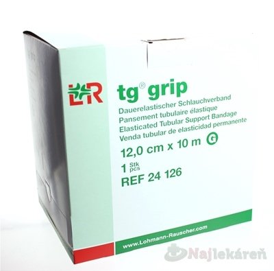 E-shop TG-GRIP G 12cmx10m výstužný tubulárny obväz na nohu, stehno (veľká) rolka 1ks