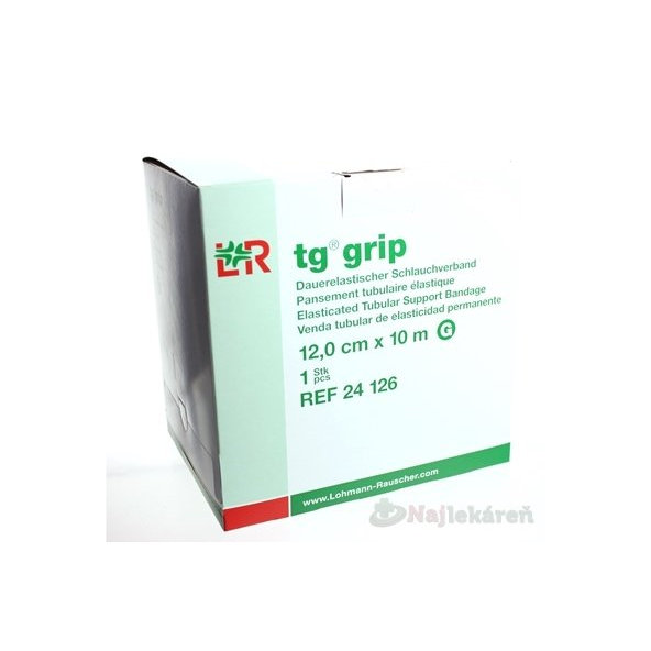 TG-GRIP G 12cmx10m výstužný tubulárny obväz na nohu, stehno (veľká) rolka 1ks