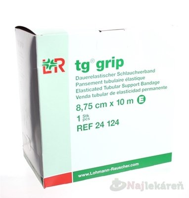 E-shop TG-GRIP E 8,75cm x10m výstužný tubulárny obväz na ruku (veľká), nohu, stehno (malá) rolka 1ks
