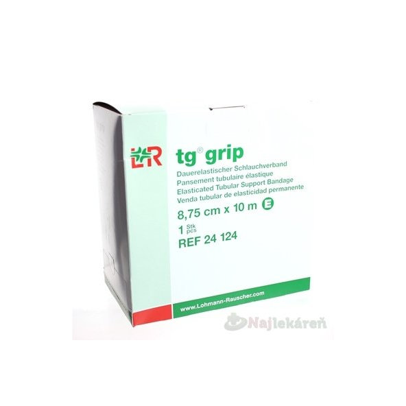 TG-GRIP E 8,75cm x10m výstužný tubulárny obväz na ruku (veľká), nohu, stehno (malá) rolka 1ks