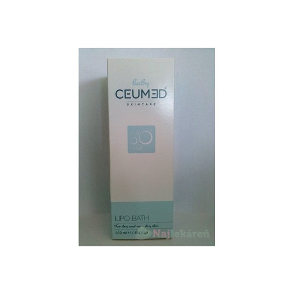 Ceumed Baby Lipo Bath gél na suchú pokožku 200ml