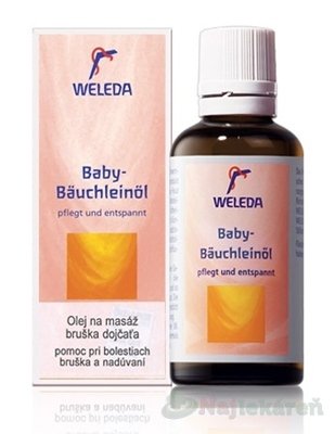 E-shop WELEDA Olej na masáž bruška dojčaťa 50ml
