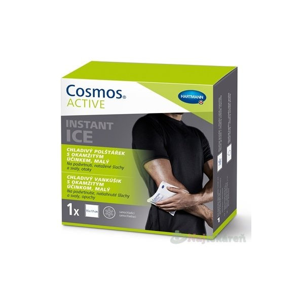 Cosmos ACTIVE Chladivý vankúšik Instant Ice malý (15x17 cm) 1 ks
