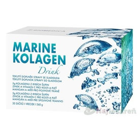BIOMEDICA MARINE KOLAGEN Drink vrecúška 30x12 g (360 g)
