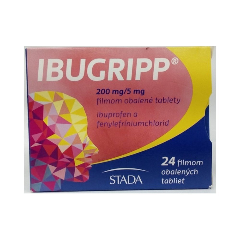 E-shop IBUGRIPP proti chrípke, bolesti a horúčke 24 tbl