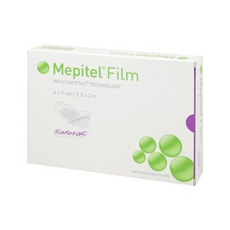 E-shop Mepitel Film 6x7 cm obväz neadhezívny, silikónový 10ks