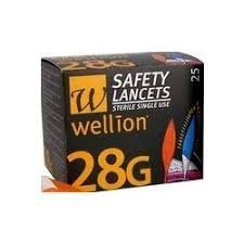 E-shop Wellion LANCETA bezpečnostná 25ks