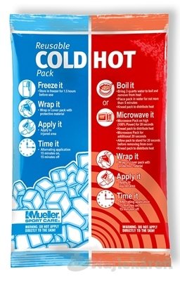 E-shop Mueller Reusable COLD/HOT Pack chladivý/hrejivý vankúšik, 15 x 22 cm, 1ks